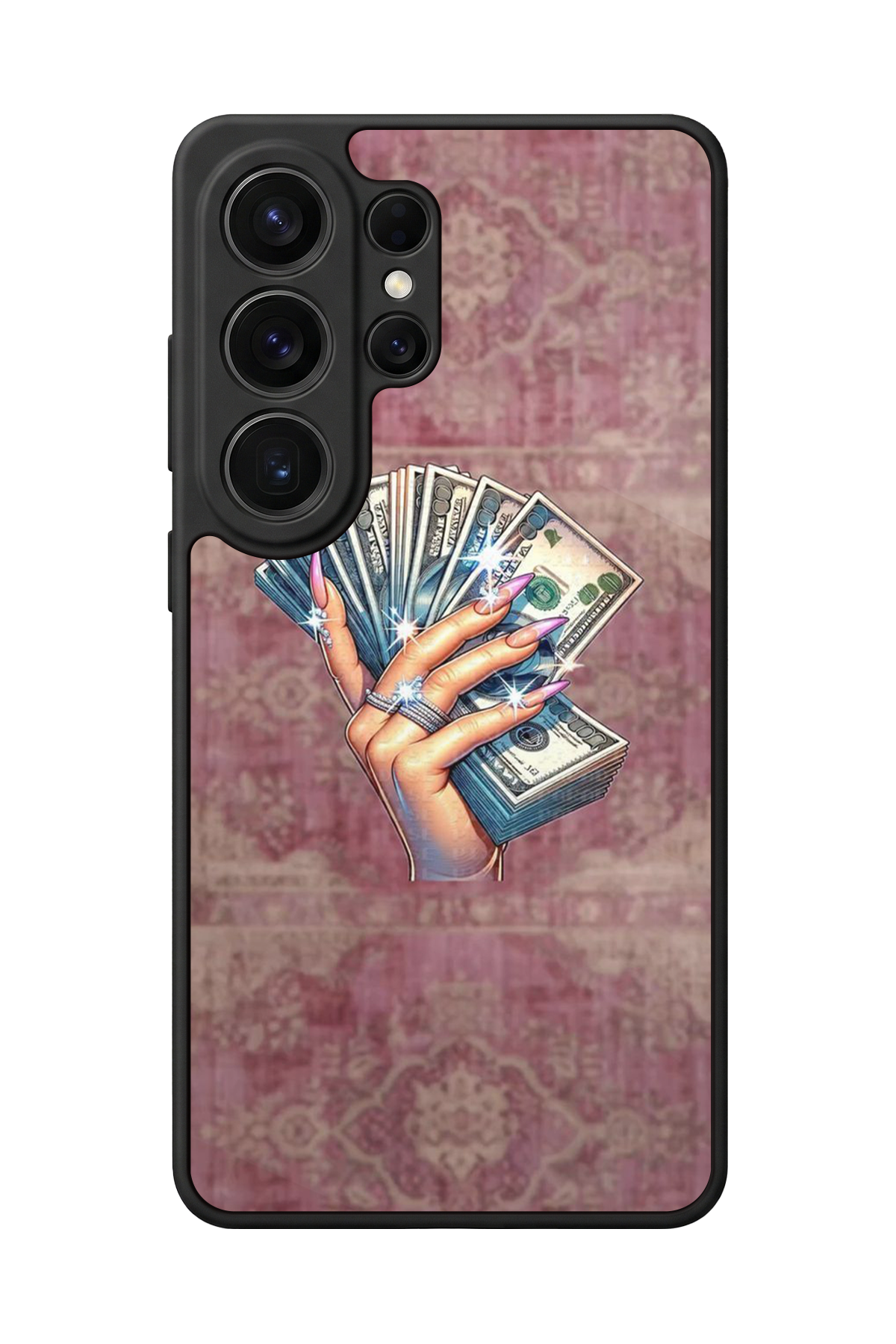 Samsung Galaxy S26 Ultra Uyumlu Money Para Tasarımlı Glossy Premium Kılıf