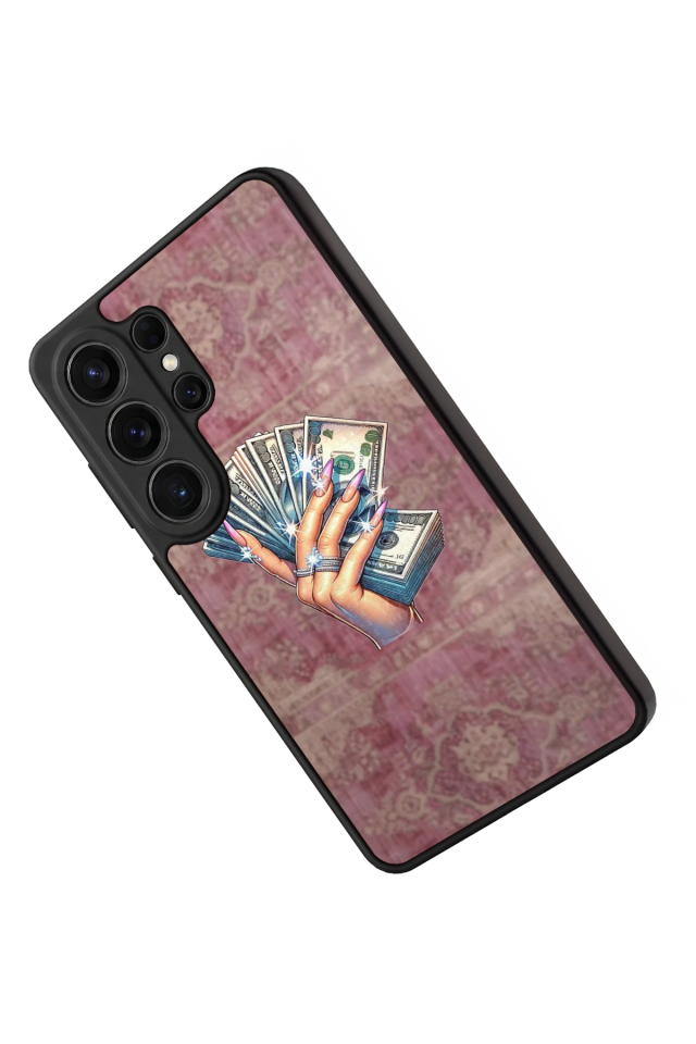 Samsung Galaxy S26 Ultra Uyumlu Money Para Tasarımlı Glossy Premium Kılıf