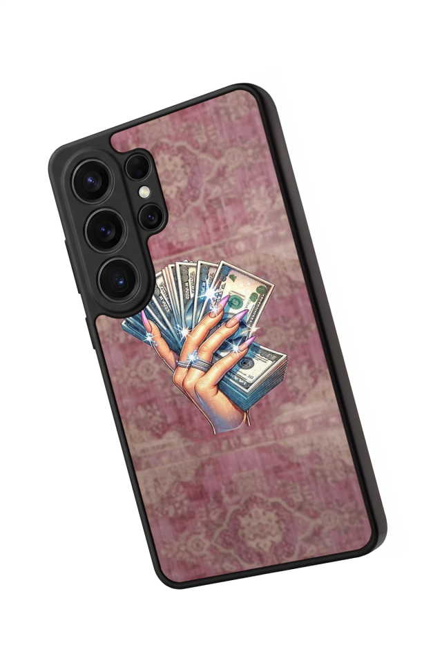 Samsung Galaxy S26 Ultra Uyumlu Money Para Tasarımlı Glossy Premium Kılıf