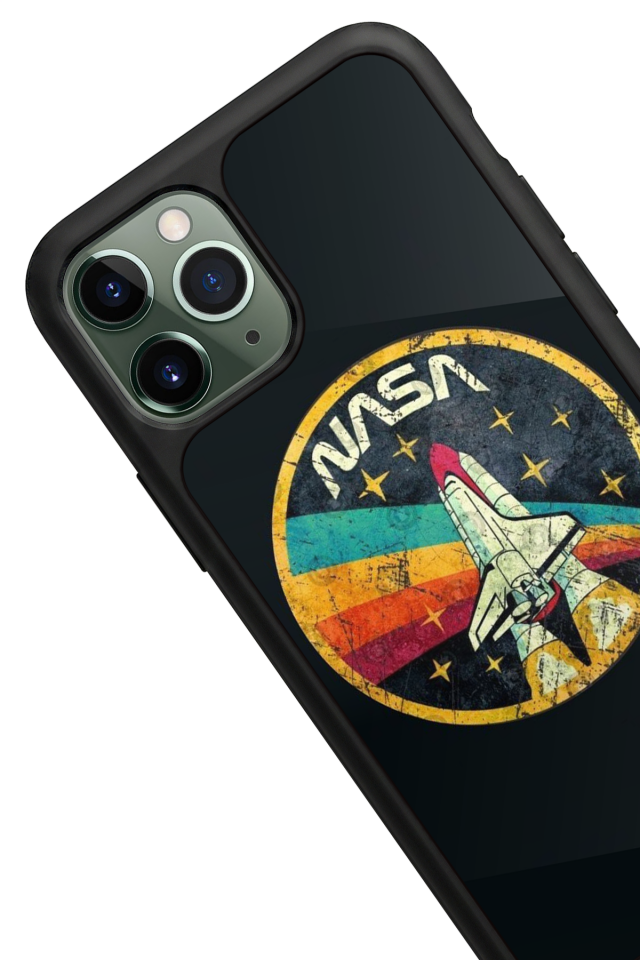 iPhone 11 Pro Uyumlu Nasa Tasarımlı Glossy Premium Kılıf