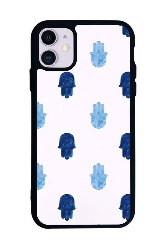 iPhone 11 Uyumlu Nazar Tasarımlı Glossy Premium Kılıf