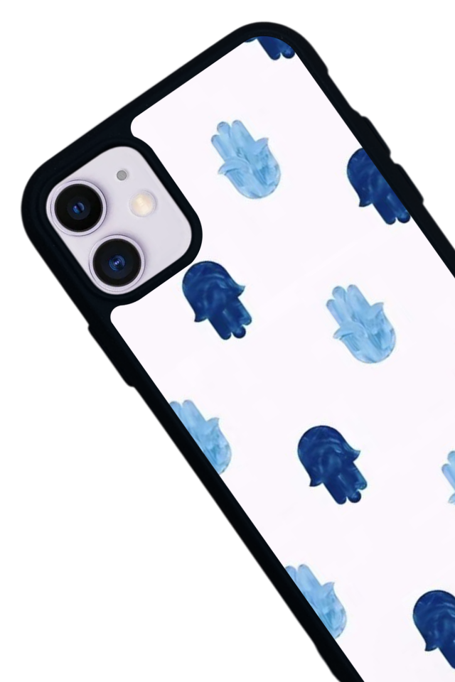 iPhone 11 Uyumlu Nazar Tasarımlı Glossy Premium Kılıf