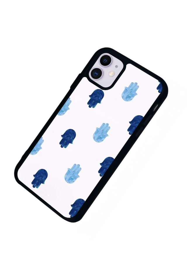 iPhone 11 Uyumlu Nazar Tasarımlı Glossy Premium Kılıf