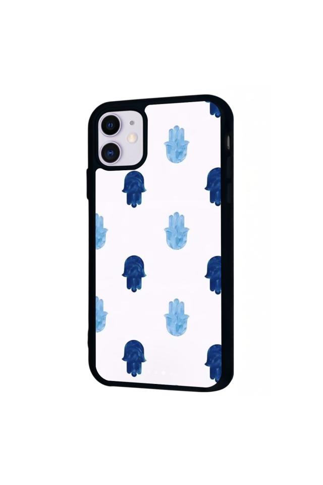 iPhone 11 Uyumlu Nazar Tasarımlı Glossy Premium Kılıf