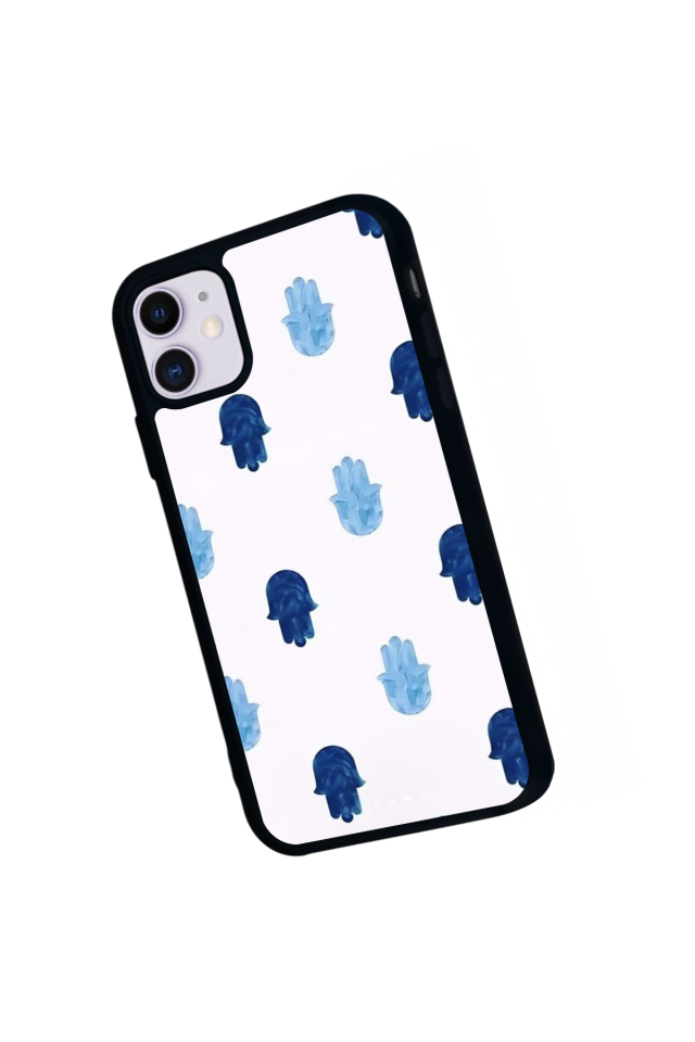 iPhone 11 Uyumlu Nazar Tasarımlı Glossy Premium Kılıf