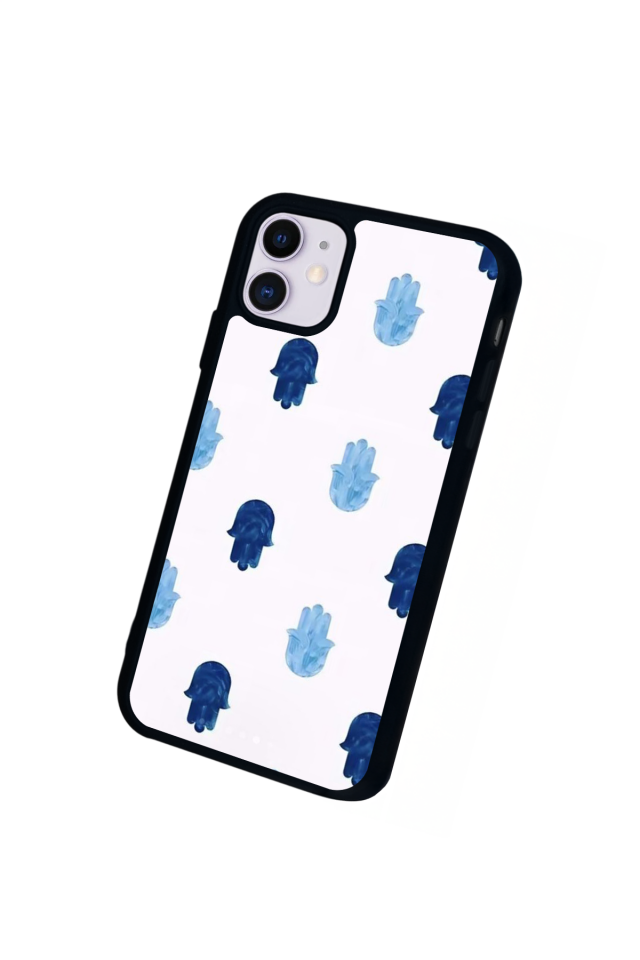 iPhone 11 Uyumlu Nazar Tasarımlı Glossy Premium Kılıf