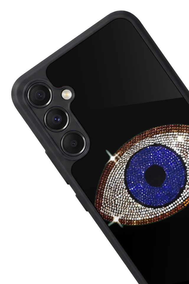 Samsung Galaxy M34 Uyumlu Nazar Tasarımlı Glossy Premium Kılıf