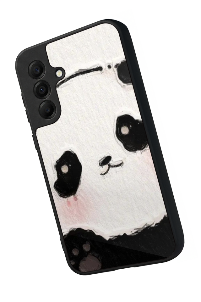 Samsung Galaxy A17 Uyumlu Panda Tasarımlı Glossy Premium Kılıf