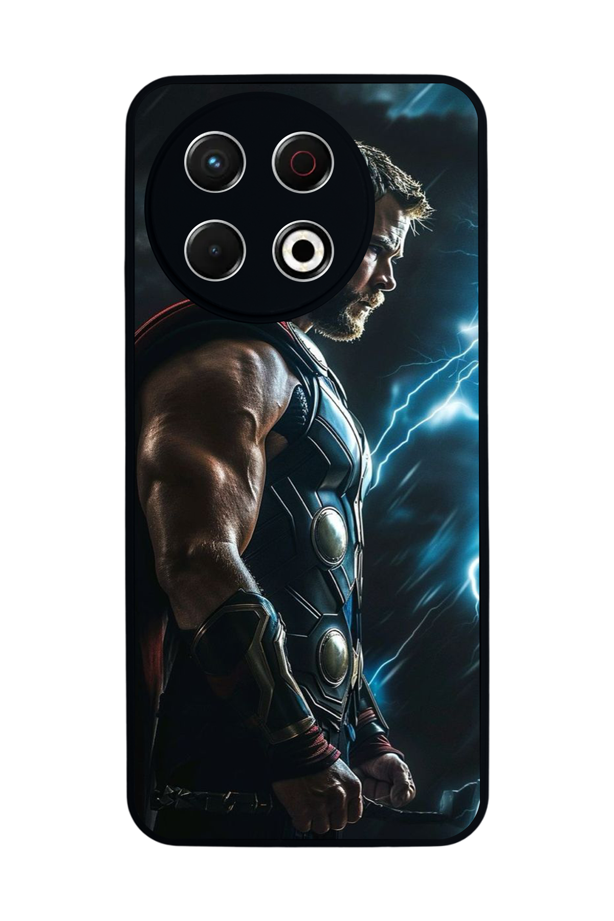 Tecno Spark 30 Pro Uyumlu Thor Tasarımlı Glossy Premium Kılıf