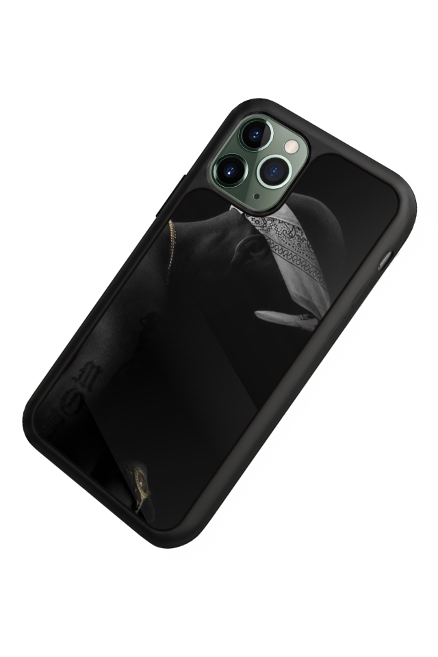 iPhone 11 Pro Max Uyumlu Tupac Tasarımlı Glossy Premium Kılıf