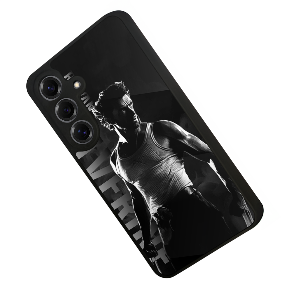 Samsung Galaxy S25 Uyumlu Wolverine Tasarımlı Glossy Premium Kılıf