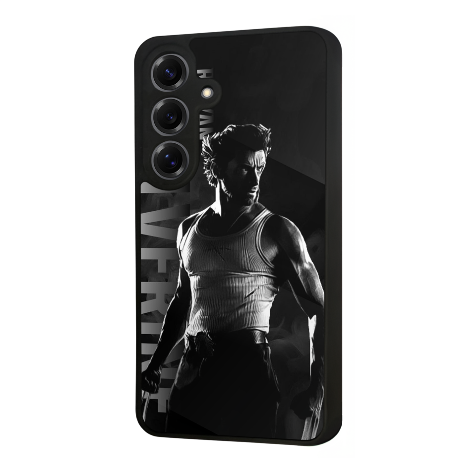 Samsung Galaxy S25 Uyumlu Wolverine Tasarımlı Glossy Premium Kılıf
