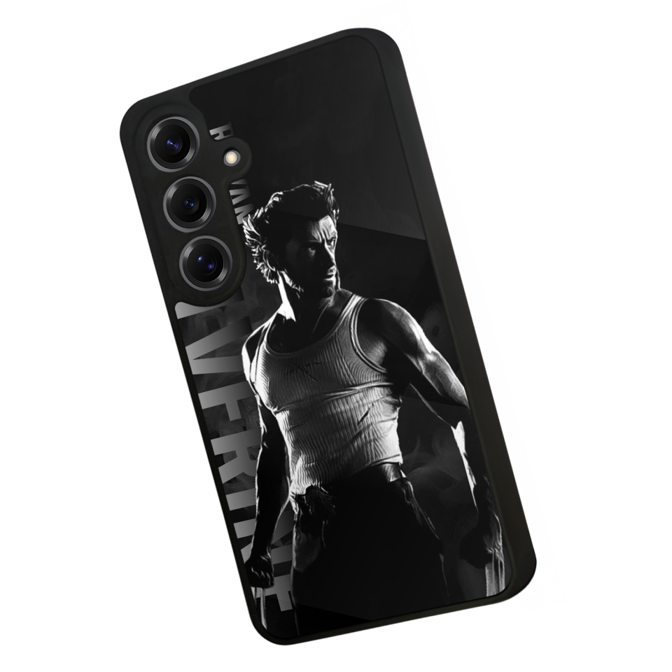 Samsung Galaxy S25 Uyumlu Wolverine Tasarımlı Glossy Premium Kılıf