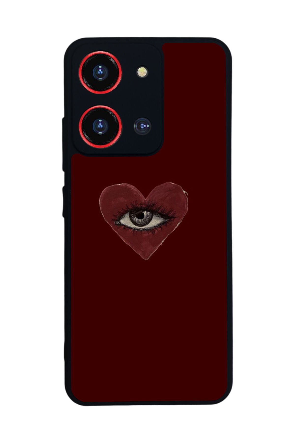 Reeder S19 Max Pro S 108MP Uyumlu Kalp Love Tasarımlı Glossy Premium Kılıf