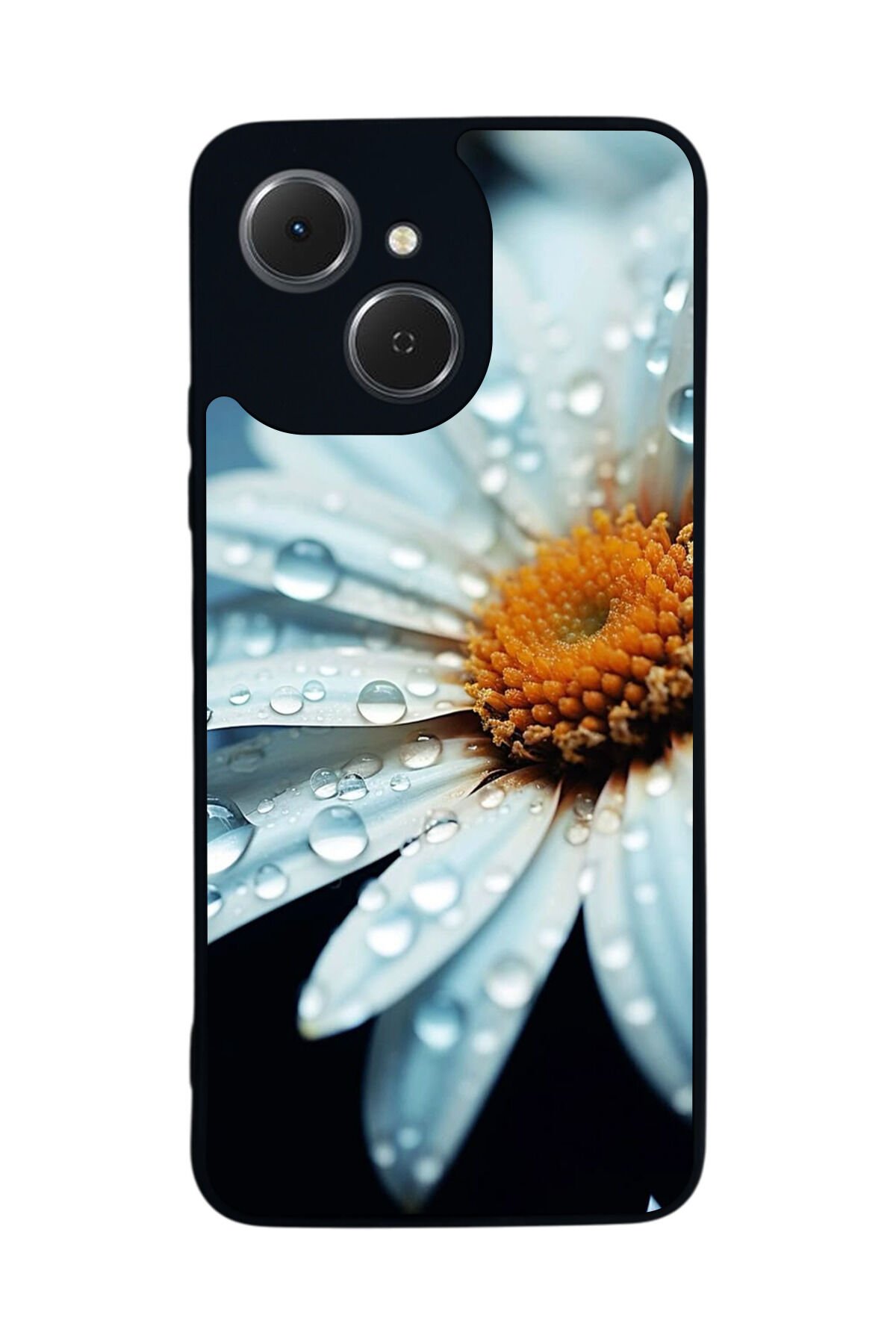 Tecno Spark 40C Uyumlu Cicek Tasarımlı Glossy Premium Kılıf