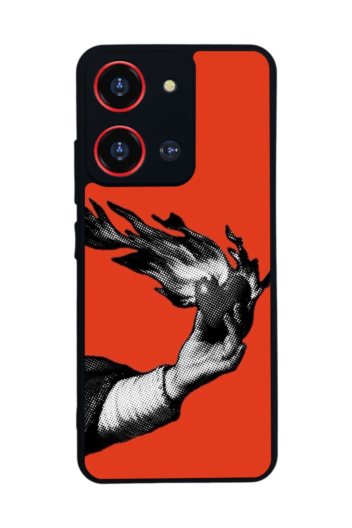 Reeder S19 Max Pro S ZOOM Uyumlu Kirmizi Tasarımlı Glossy Premium Kılıf