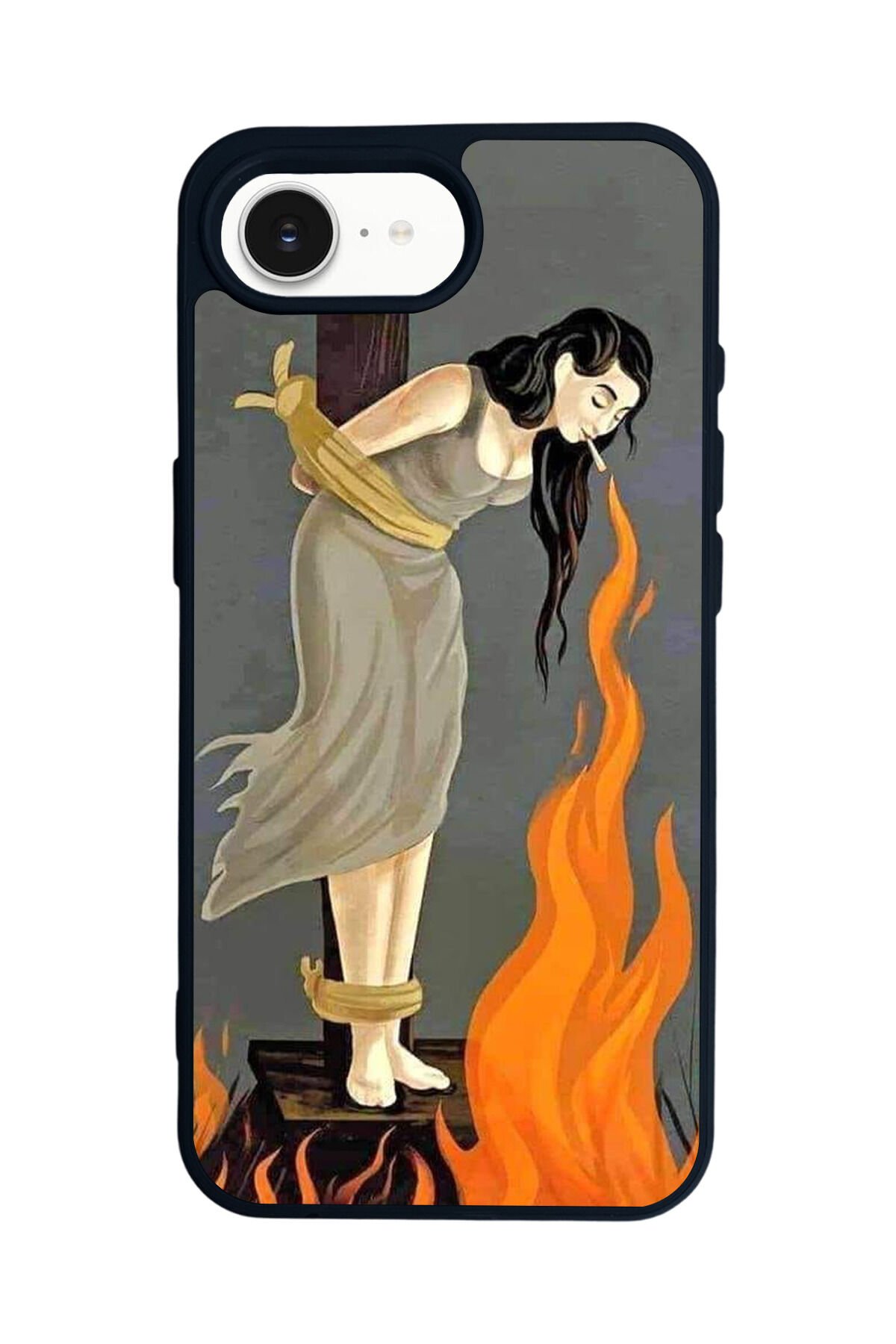 iPhone 16E Uyumlu Kalp Love Tasarımlı Glossy Premium Kılıf