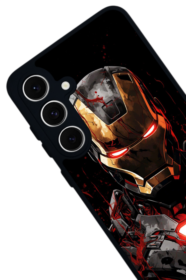 Samsung Galaxy A16 Uyumlu  Iron Man ( Demir Adam ) Tasarımlı Glossy Premium Kılıf