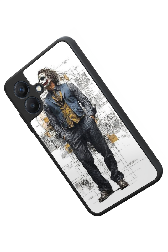 Samsung Galaxy A07 Uyumlu Joker Tasarımlı Glossy Premium Kılıf