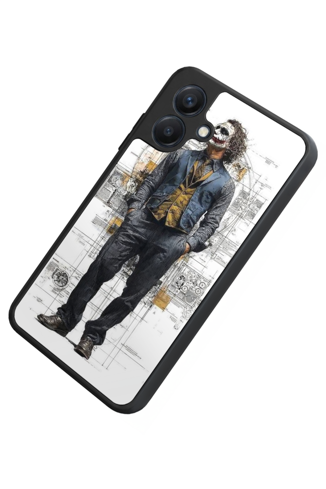 Samsung Galaxy A07 Uyumlu Joker Tasarımlı Glossy Premium Kılıf