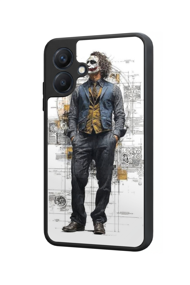 Samsung Galaxy A07 Uyumlu Joker Tasarımlı Glossy Premium Kılıf