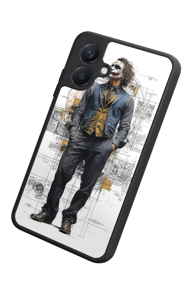 Samsung Galaxy A07 Uyumlu Joker Tasarımlı Glossy Premium Kılıf
