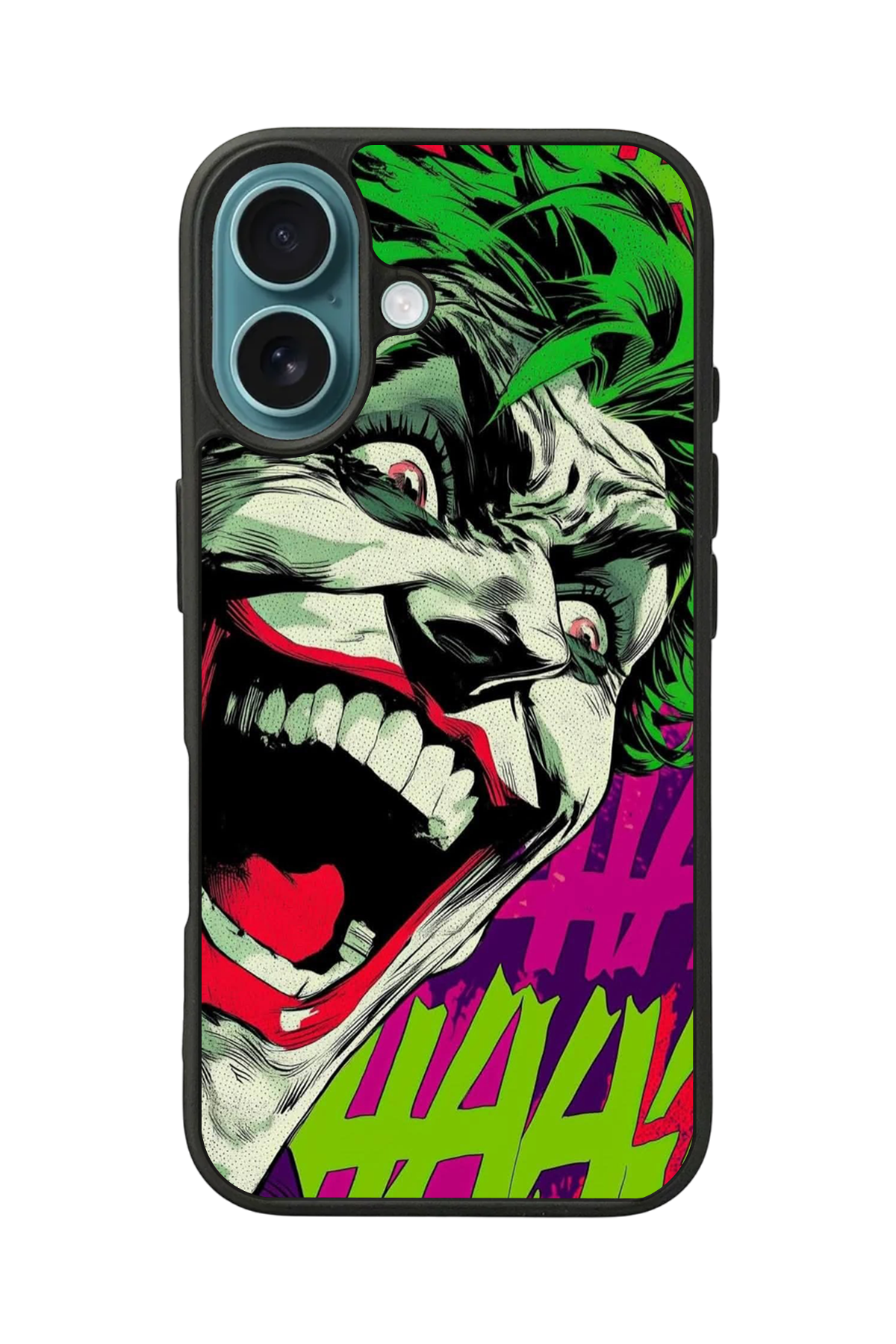 iPhone 16 Uyumlu Joker Tasarımlı Glossy Premium Kılıf