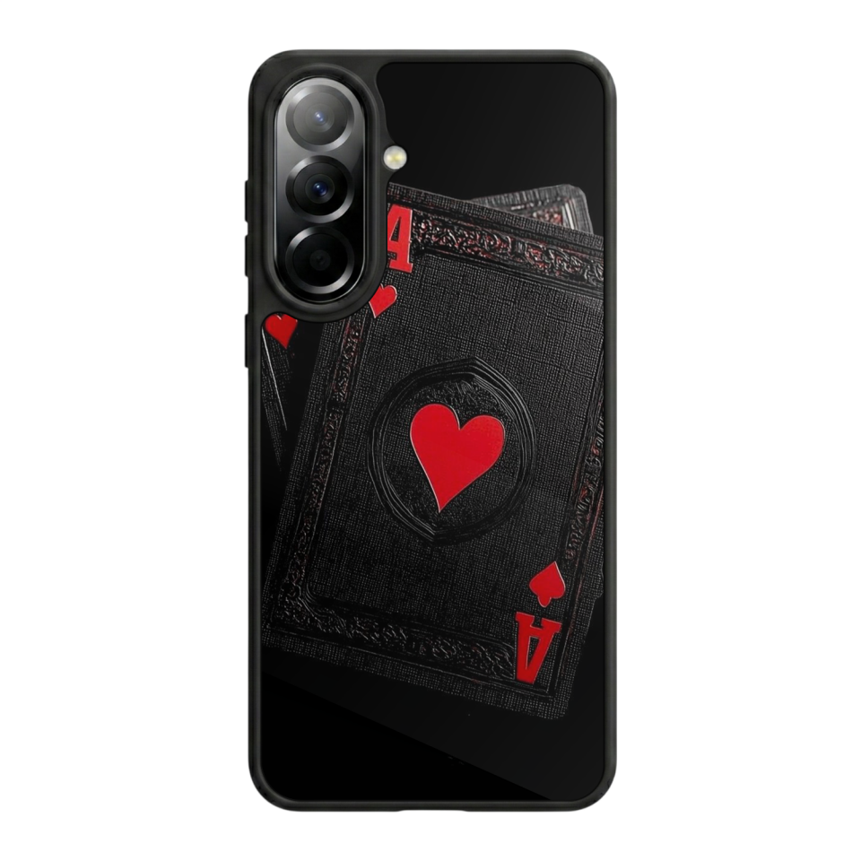 Samsung Galaxy A57 Uyumlu Kart Tasarımlı Glossy Premium Kılıf