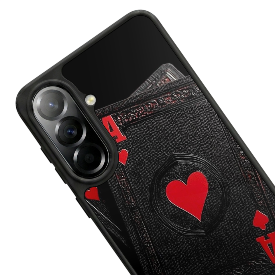 Samsung Galaxy A57 Uyumlu Kart Tasarımlı Glossy Premium Kılıf