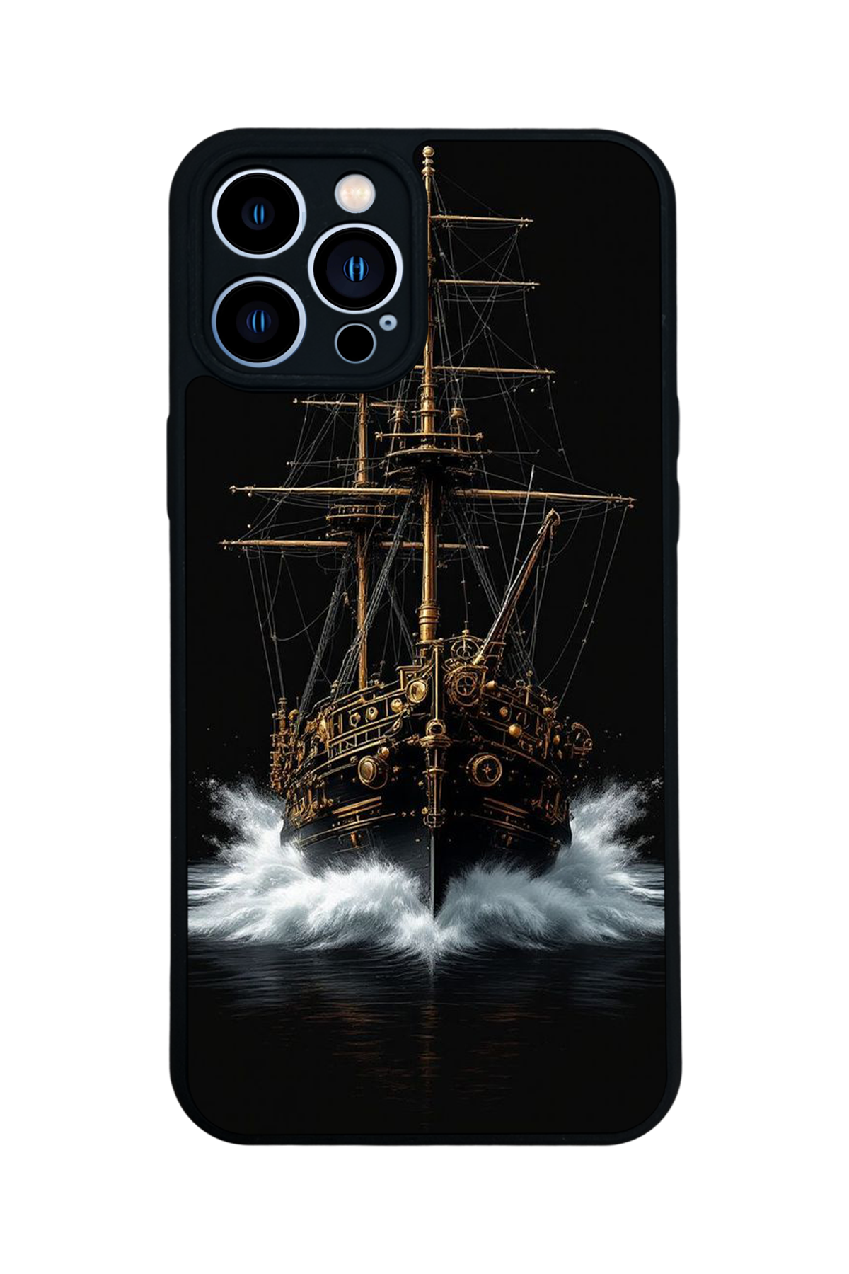 iPhone 12 Pro Max Uyumlu Korsan Tasarımlı Glossy Premium Kılıf