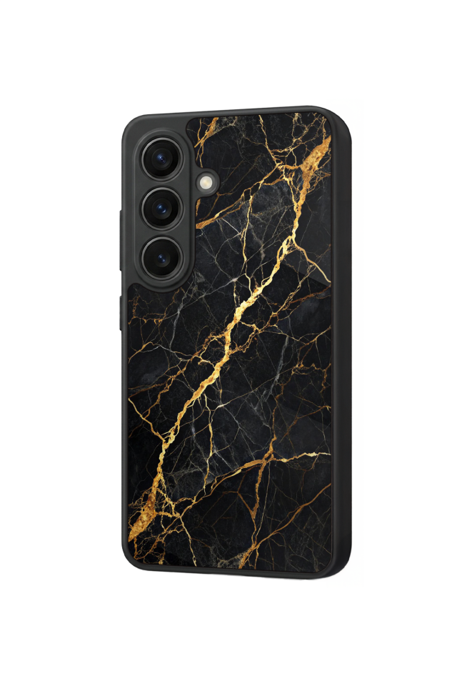 Samsung Galaxy S26 Uyumlu Mermer Marble Tasarımlı Glossy Premium Kılıf