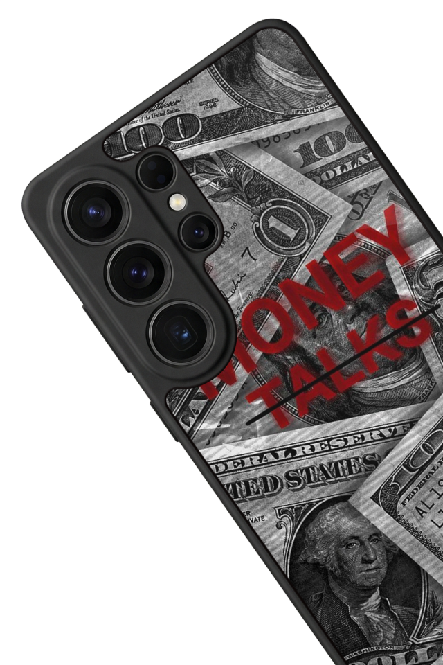 Samsung Galaxy S26 Ultra Uyumlu Money Para Tasarımlı Glossy Premium Kılıf