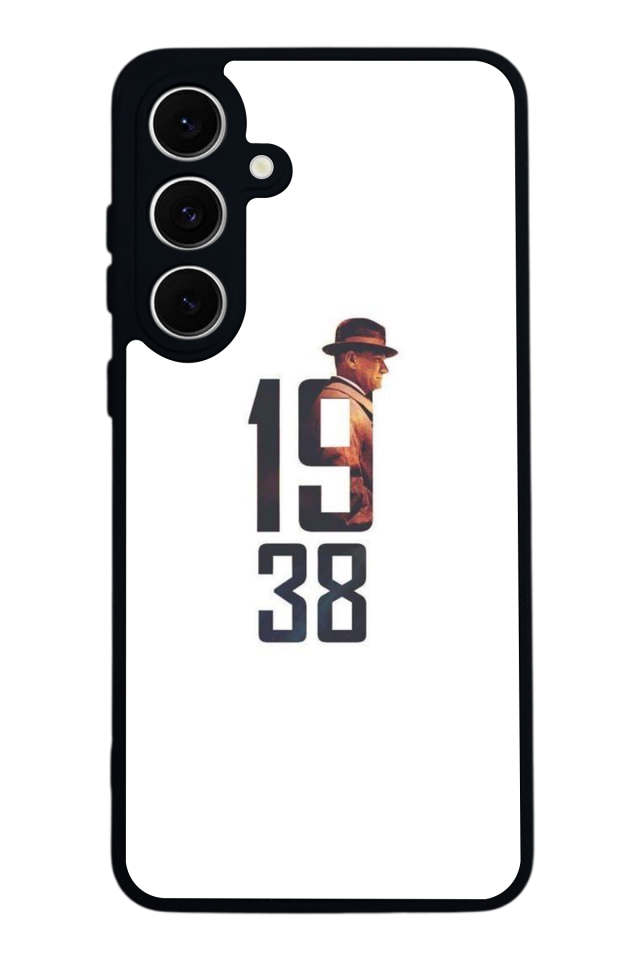 Samsung Galaxy S24 FE Uyumlu Mustafa Kemal Ataturk Tasarımlı Glossy Premium Kılıf