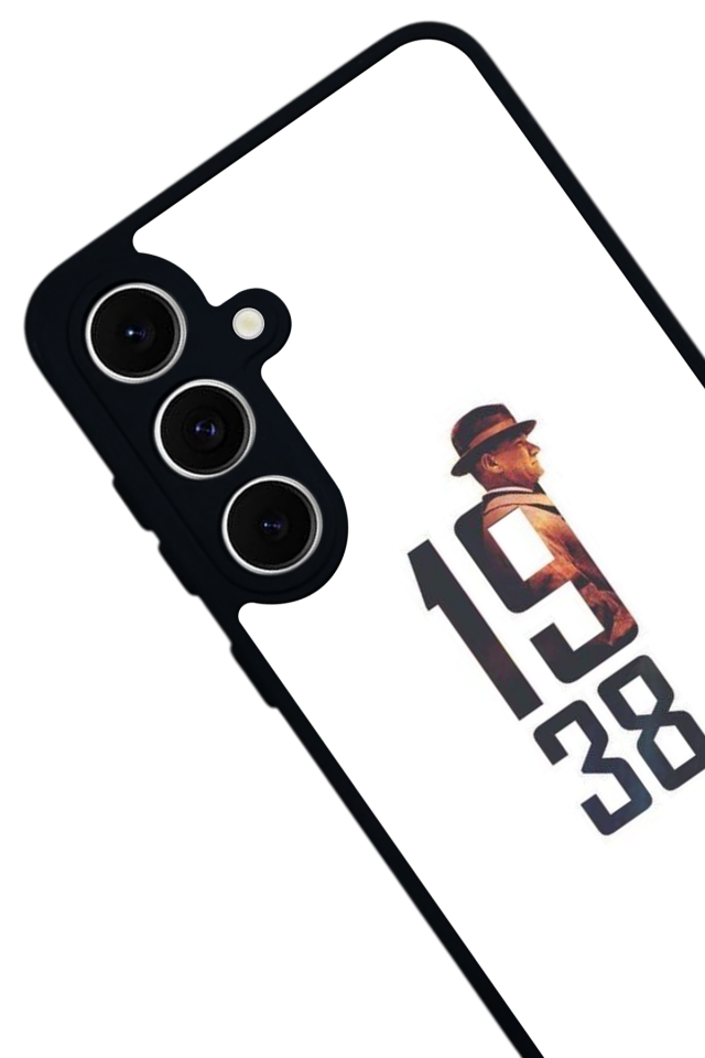 Samsung Galaxy S24 FE Uyumlu Mustafa Kemal Ataturk Tasarımlı Glossy Premium Kılıf