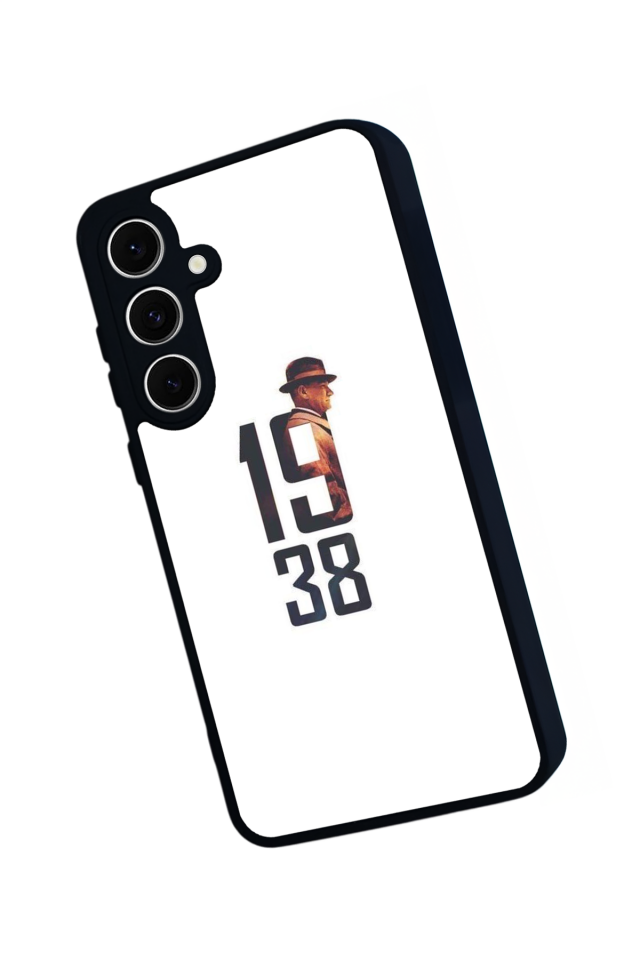 Samsung Galaxy S24 FE Uyumlu Mustafa Kemal Ataturk Tasarımlı Glossy Premium Kılıf