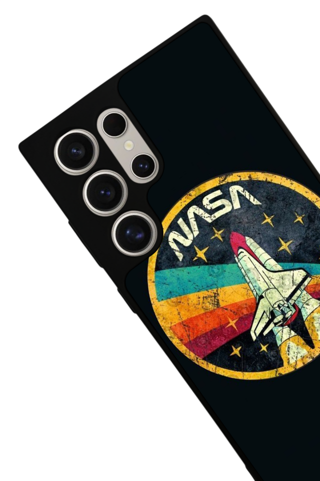 Samsung Galaxy S23 Ultra Uyumlu Nasa Tasarımlı Glossy Premium Kılıf