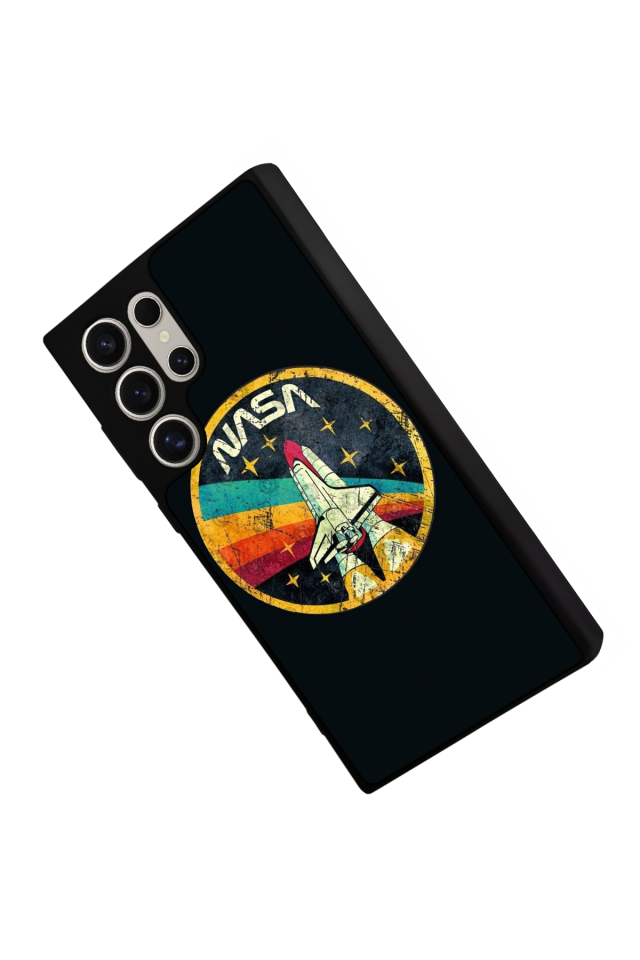 Samsung Galaxy S23 Ultra Uyumlu Nasa Tasarımlı Glossy Premium Kılıf