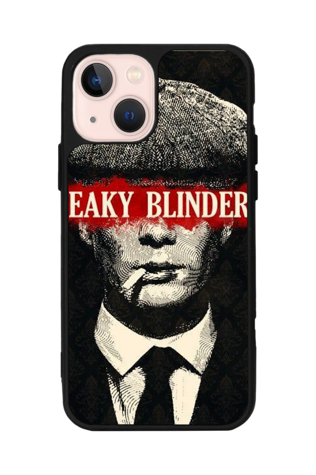 iPhone 13 Mini Uyumlu Peaky Blinders Tasarımlı Glossy Premium Kılıf