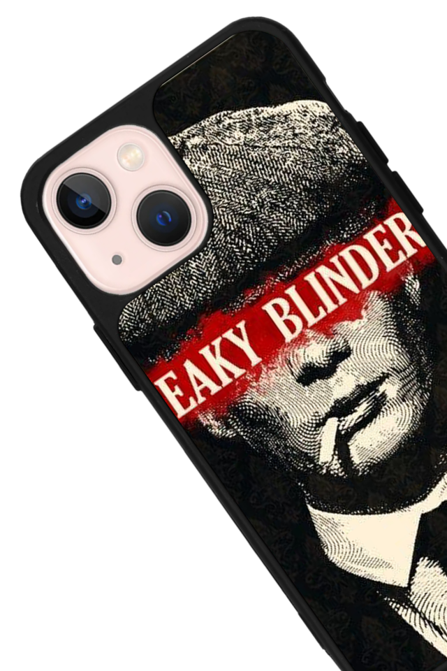 iPhone 13 Mini Uyumlu Peaky Blinders Tasarımlı Glossy Premium Kılıf