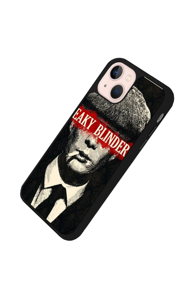 iPhone 13 Mini Uyumlu Peaky Blinders Tasarımlı Glossy Premium Kılıf