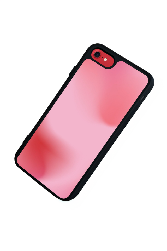 iPhone SE Uyumlu Soft Degrade Tasarımlı Glossy Premium Kılıf