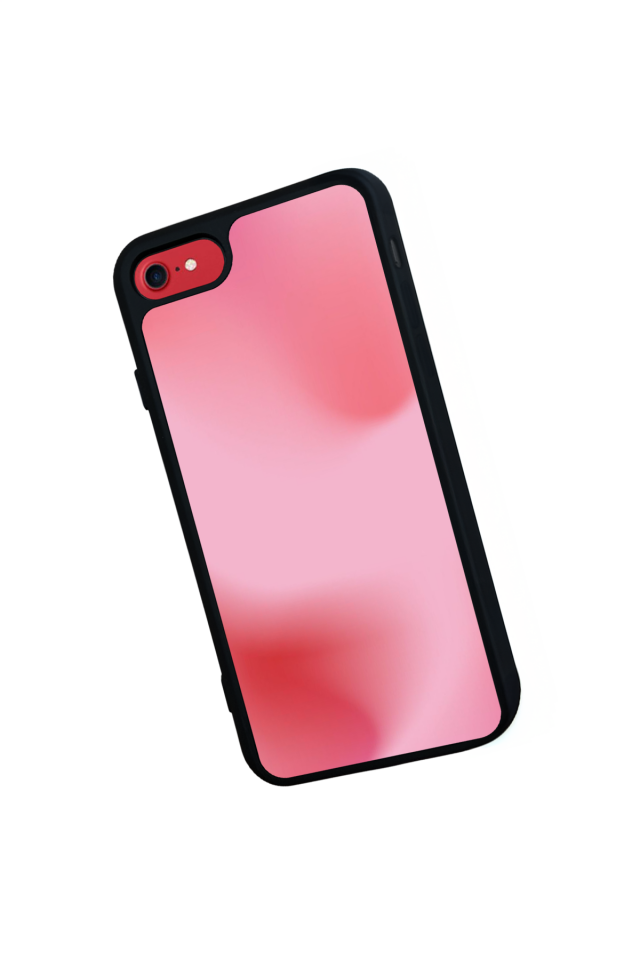 iPhone SE Uyumlu Soft Degrade Tasarımlı Glossy Premium Kılıf