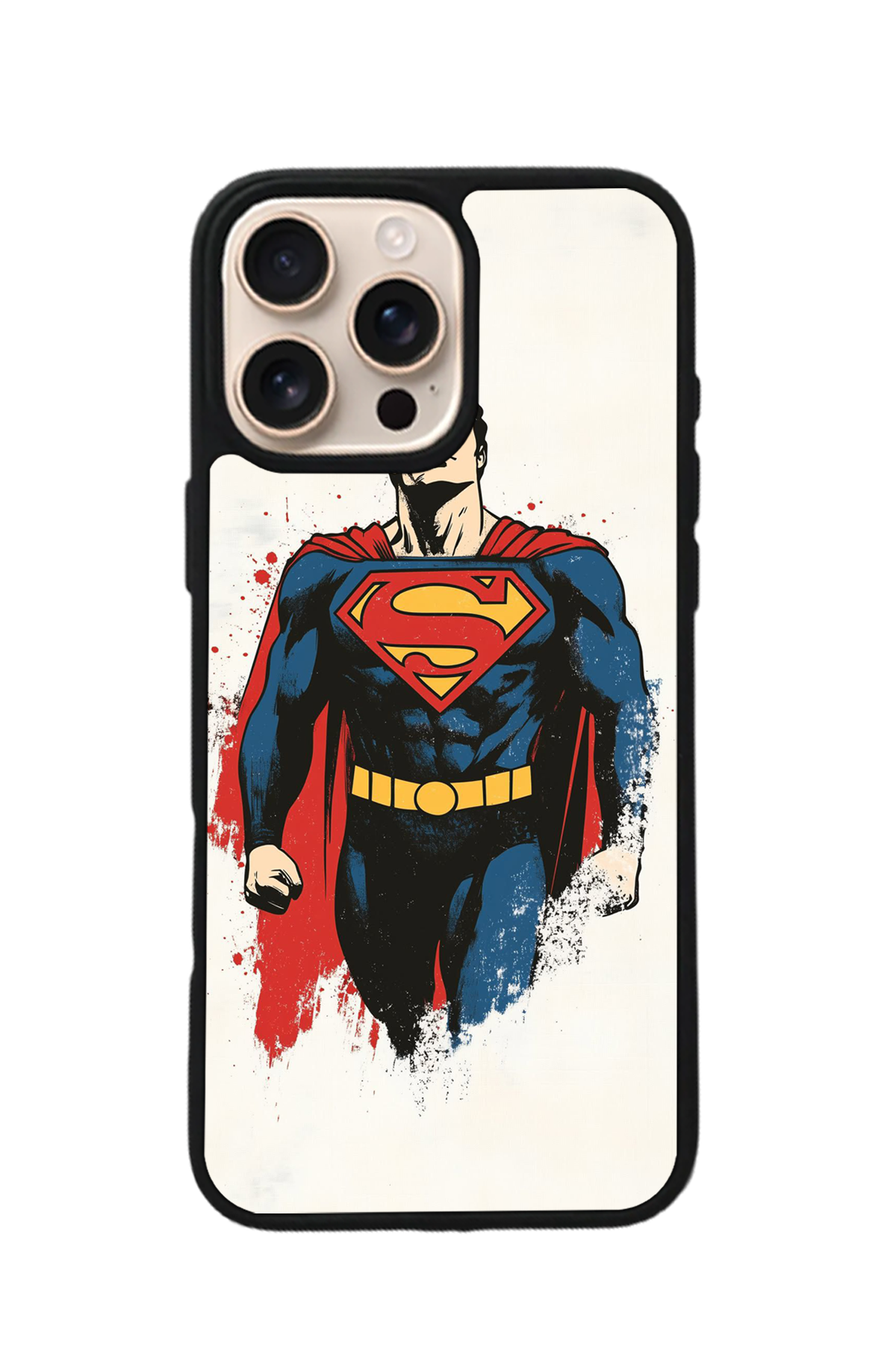 iPhone 15 Pro Uyumlu Superman Tasarımlı Glossy Premium Kılıf