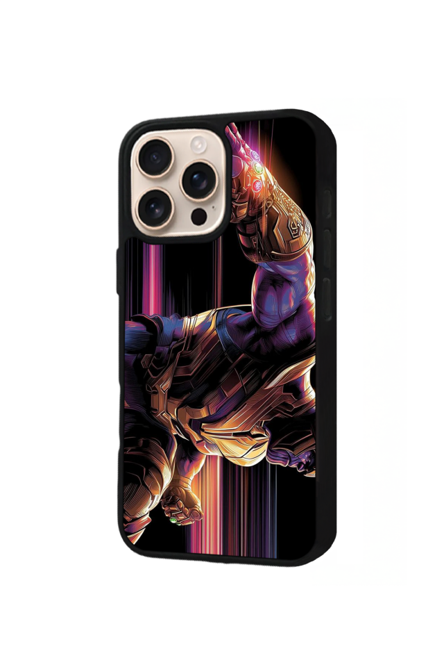 iPhone 15 Pro Max Uyumlu Thanos Tasarımlı Glossy Premium Kılıf
