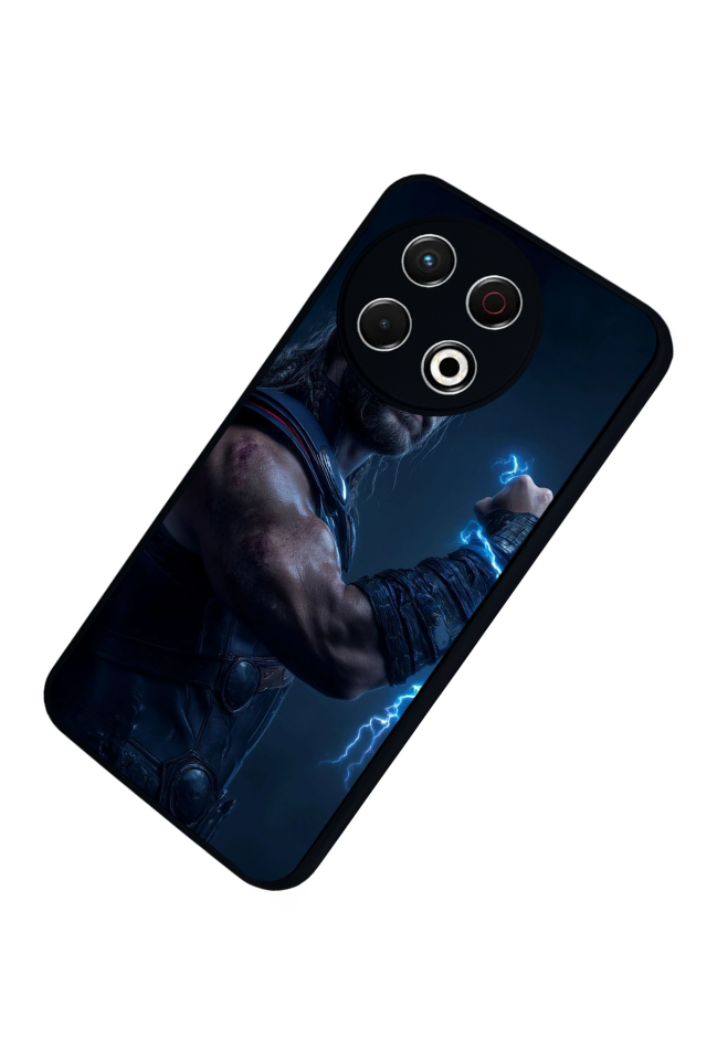 Tecno Spark 30 Pro Uyumlu Thor Tasarımlı Glossy Premium Kılıf