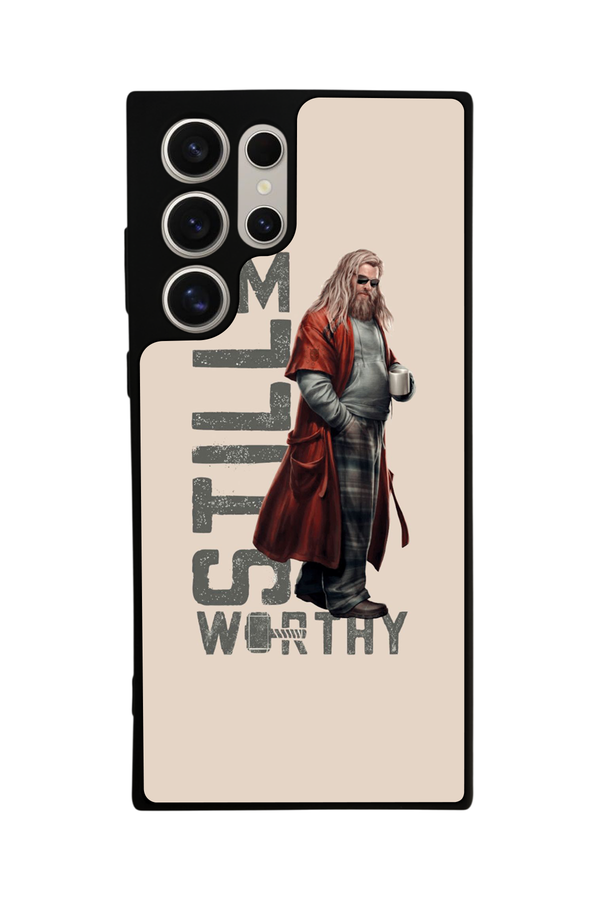 Samsung Galaxy S23 Ultra Uyumlu Thor Tasarımlı Glossy Premium Kılıf