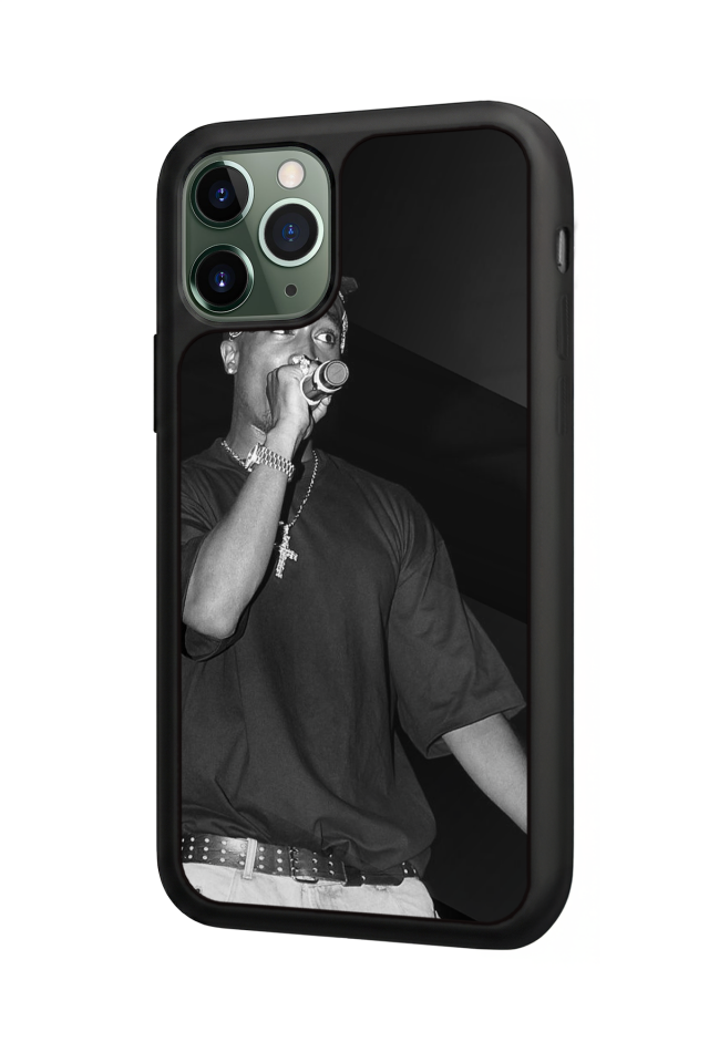 iPhone 11 Pro Max Uyumlu Tupac Tasarımlı Glossy Premium Kılıf
