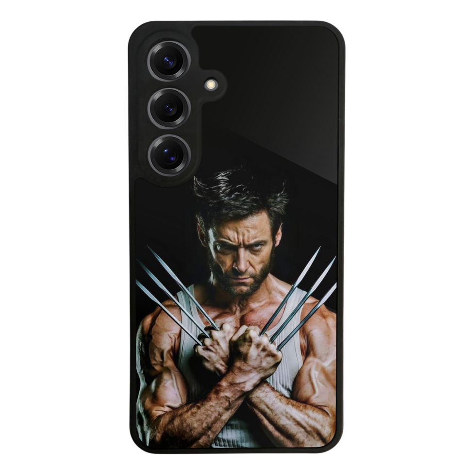 Samsung Galaxy S25 Uyumlu Wolverine Tasarımlı Glossy Premium Kılıf