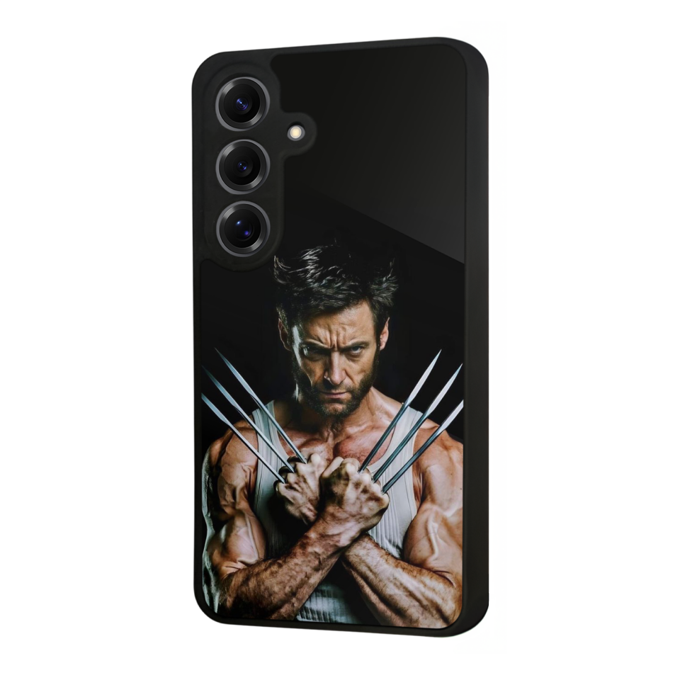 Samsung Galaxy S25 Uyumlu Wolverine Tasarımlı Glossy Premium Kılıf