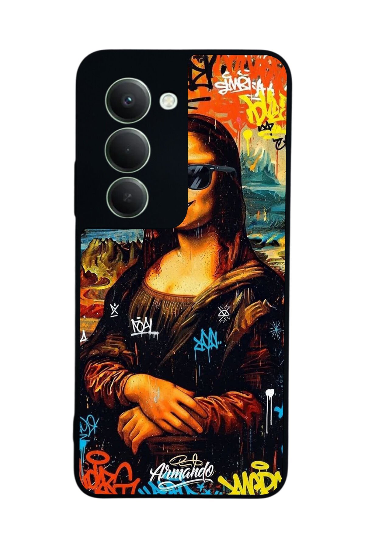 Xiaomi Redmi 15 5G Uyumlu Monalisa Tasarımlı Glossy Premium Kılıf